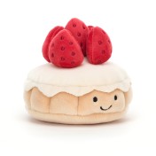 Peluche Pretty Pâtisserie Tarte Aux Fraises Jellycat