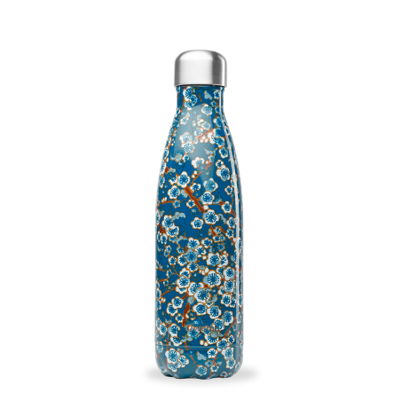 Gourde isotherme Qwetch fleurs 500ml