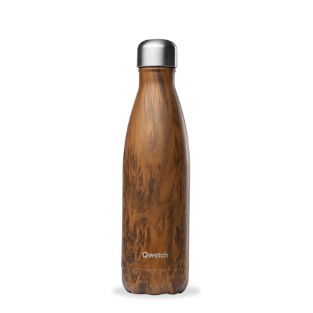 Gourde isotherme Wood 750 ml qwetch