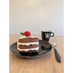 Peluche Gâteau au chocolat