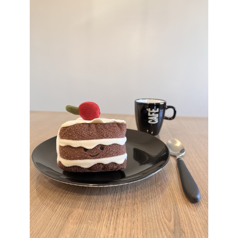 Peluche Gâteau au chocolat