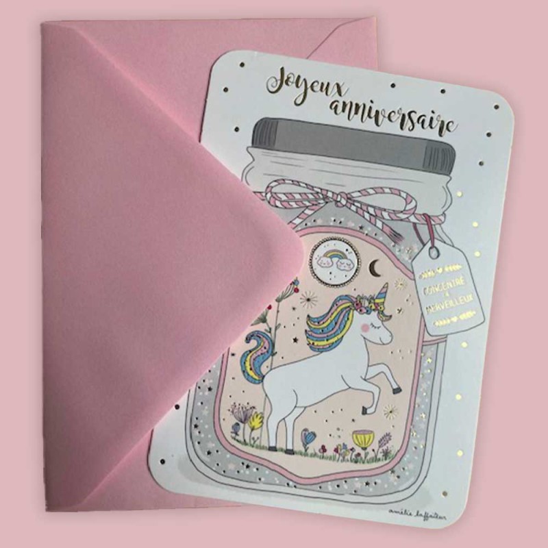 Carte Postale Joyeux anniversaire