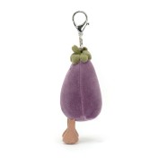 Aubergine Bag Charm