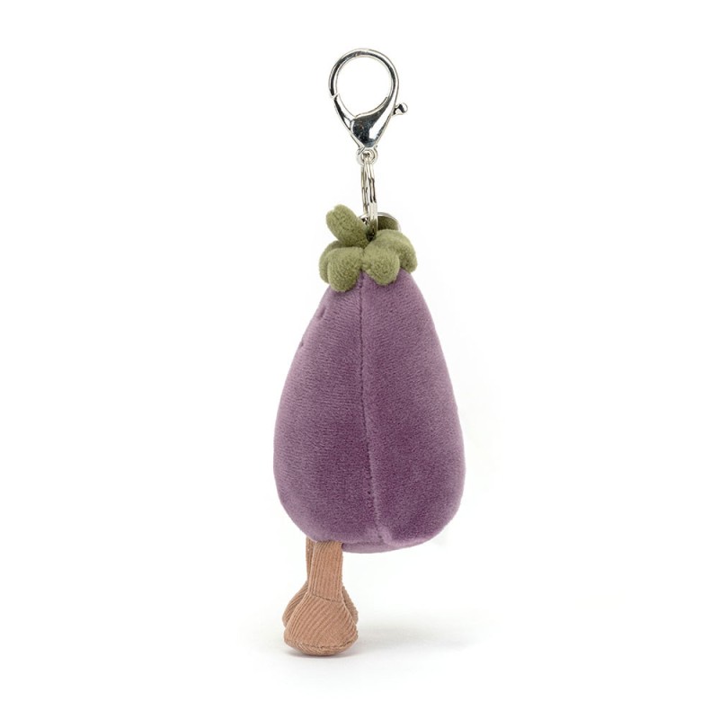 Aubergine Bag Charm