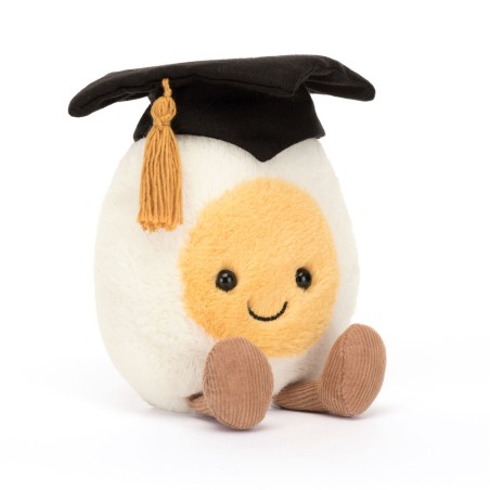 Amuseables Boiled Egg Graduation Jellycat