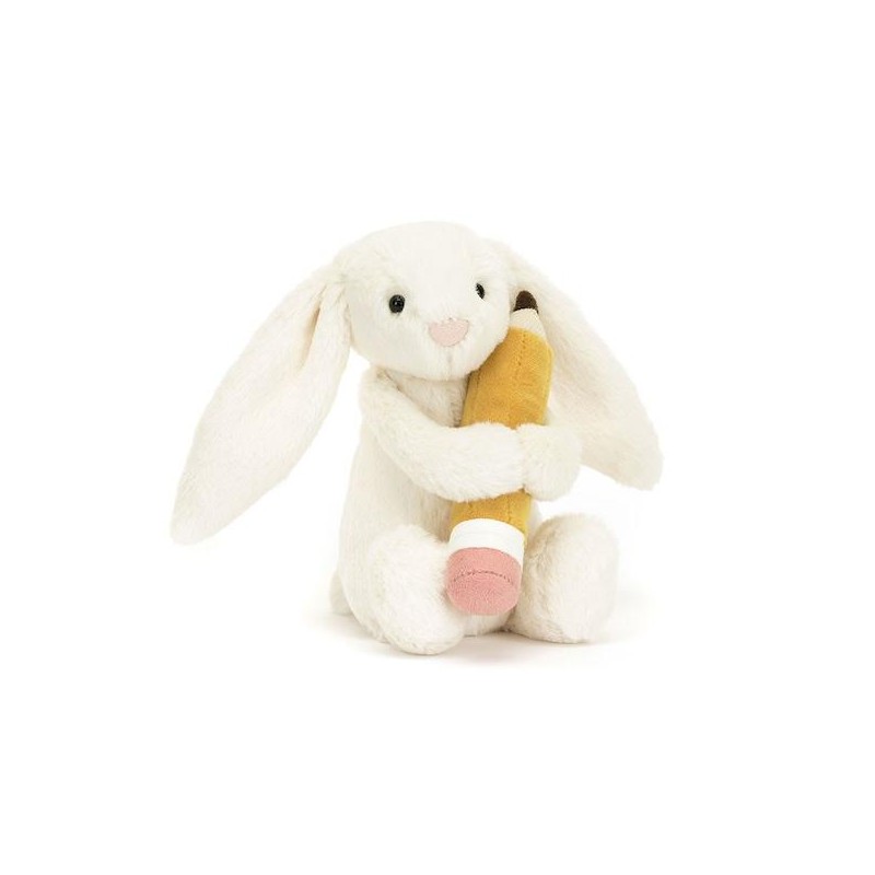 Bashful Bunny with Pencil Jellycat