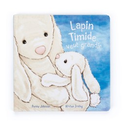 Livre Lapin Timide Veut Grandir  Jellycat