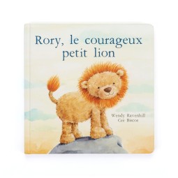 Livre Rory, Le Courageux Petit Lion - Jellycat