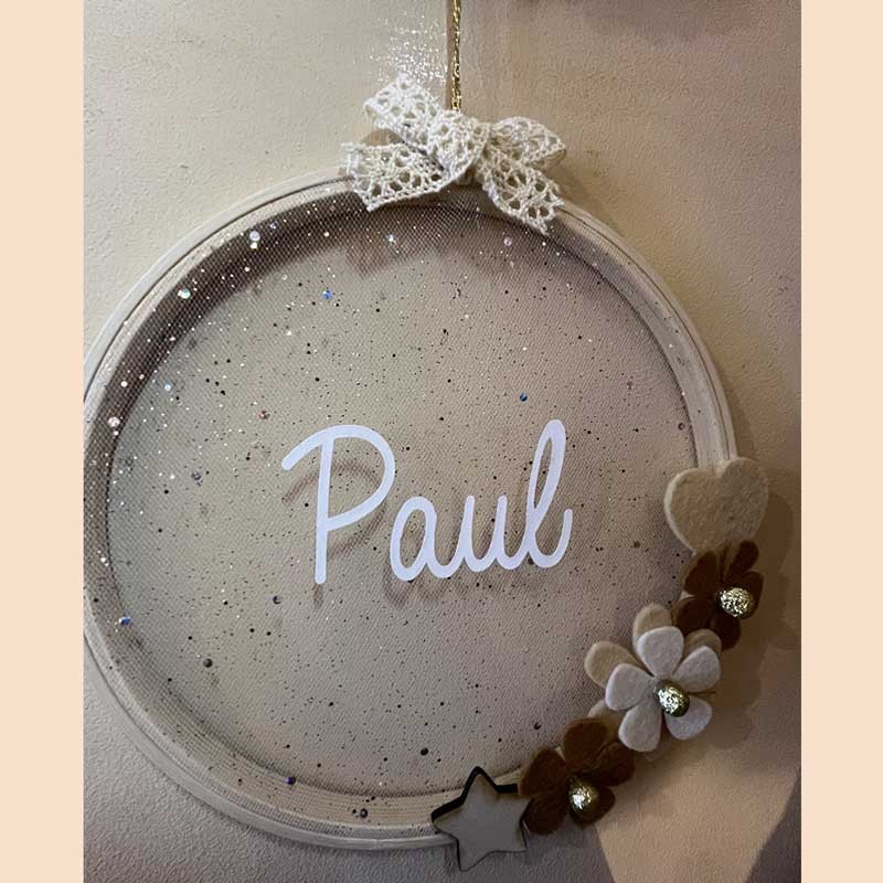 Décoration murale personnalisée chambre enfant