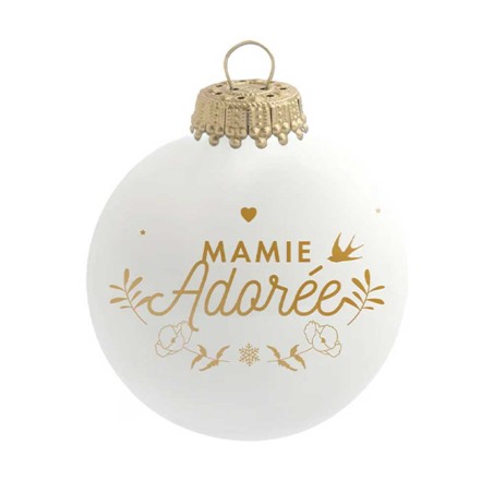 Boule de Noël mamie adorée de Baubels