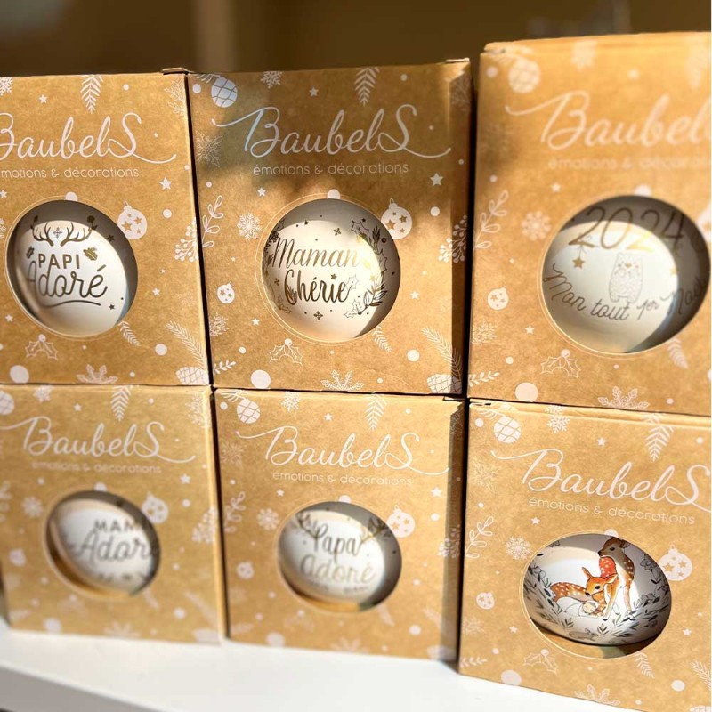 Les boules de Noël Baubels