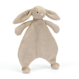 Doudou plat Lapin beige Comforter Jellycat