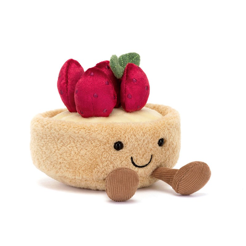 Tarte Aux Fraises Amuseables Fleurette Jellycat